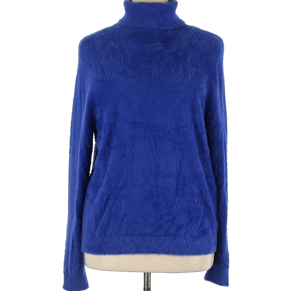 Halogen Eyelash Turtleneck Sweater